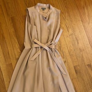 Midi pleated dress